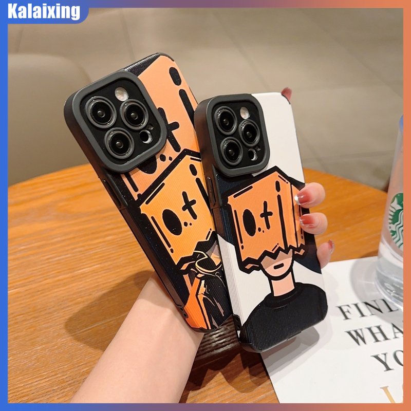 Ốp Điện Thoại Da Mềm Họa Tiết Cậu Bé Hoạt Hình Cho IPhone 14 13 12 11 Pro Max Xs Max Xr X Xs 7 8 Plus 14 Plus