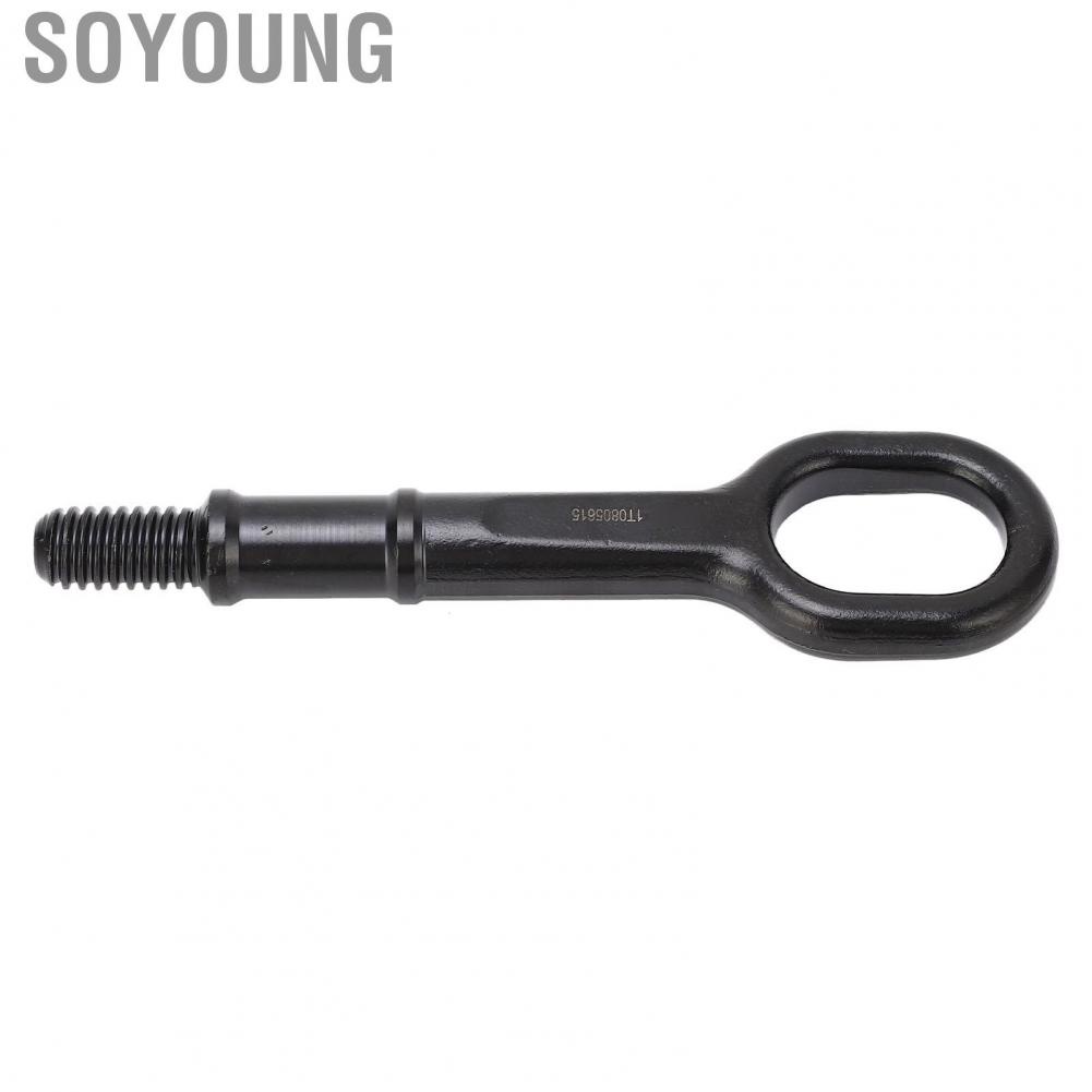 Soyoung Tow Hook  Easy To Install Forged Steel Durable 1T0805615A Towing Lug Loop Heavy Duty for Car