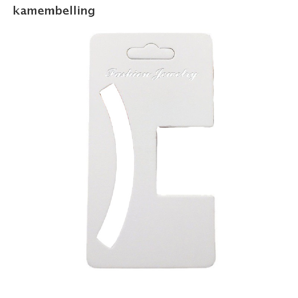 Set 50 Thẻ Giấy Trưng Bày Kẹp Tóc Trang Sức DIY