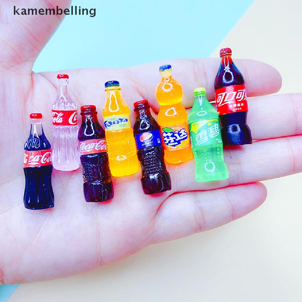 Bộ 5 Mô Hình Đồ Uống Mini Trang Trí Ốp Điện Thoại DIY