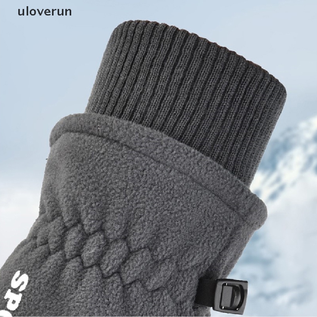 Đôi Găng Tay Silica Gel Nỉ Chống Trượt Có Thể Chạm Màn Hình Cảm Ứng Dành Cho Nam Nữ