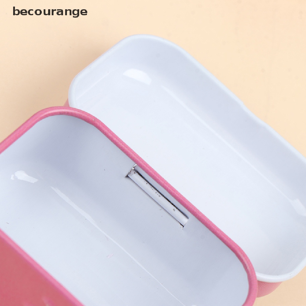 [becourange] 1 * Hộp Thiếc Nhỏ Đựng Trang Sức / Đồng Xu / Hoa