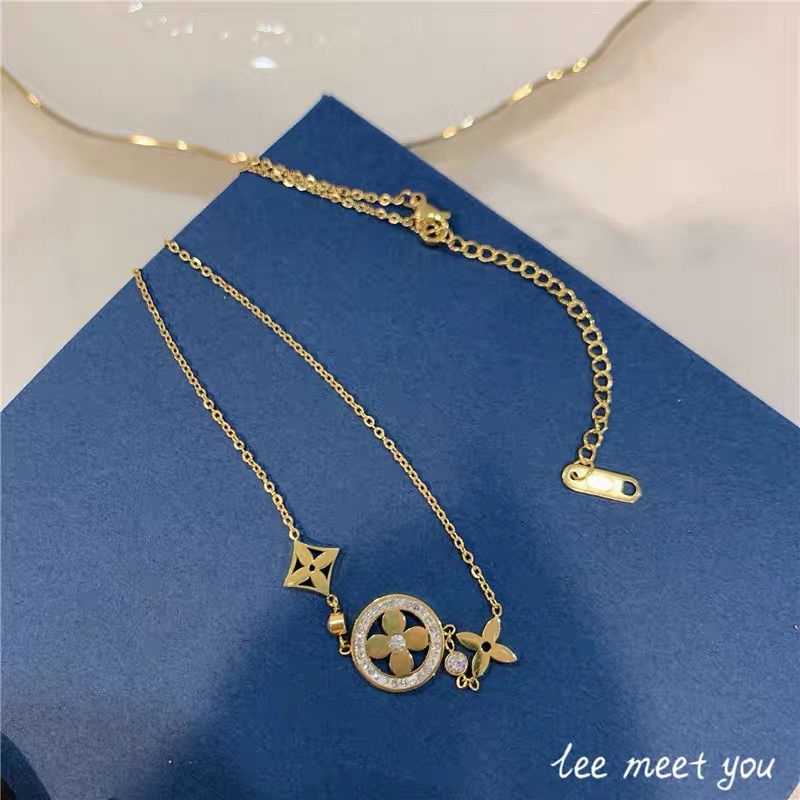 Khuyên Tai Thép Không Gỉ Hình Hoa Bốn Lá Không Gây Dị Ứng Thời Trang Mới 2023 Dành Cho Bạn Nữ