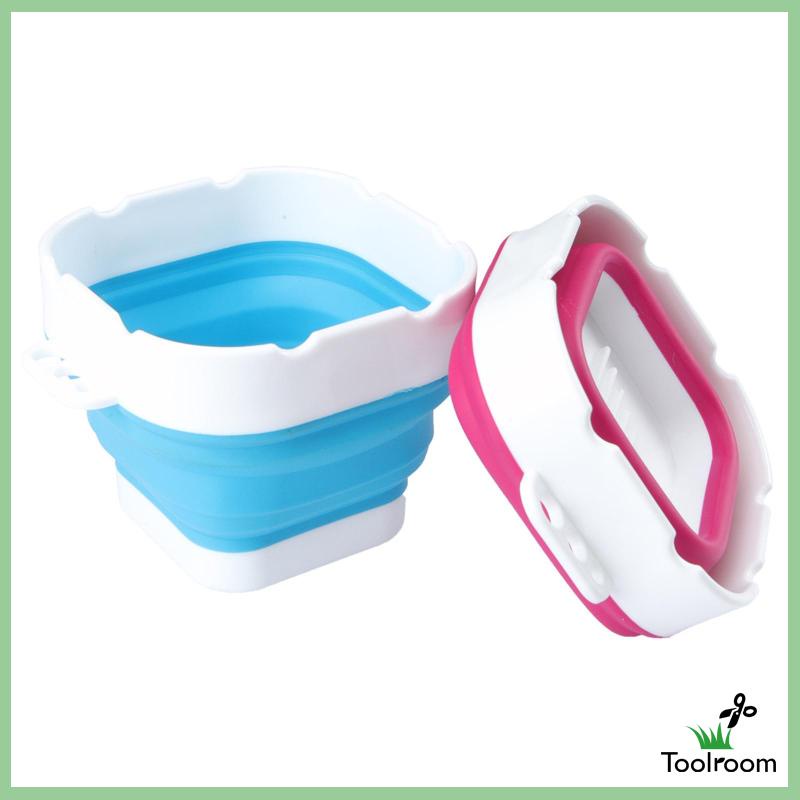 Xô Đựng Nước Rửa Cọ Vẽ Có Thể Gấp Gọn Tiện Dụng