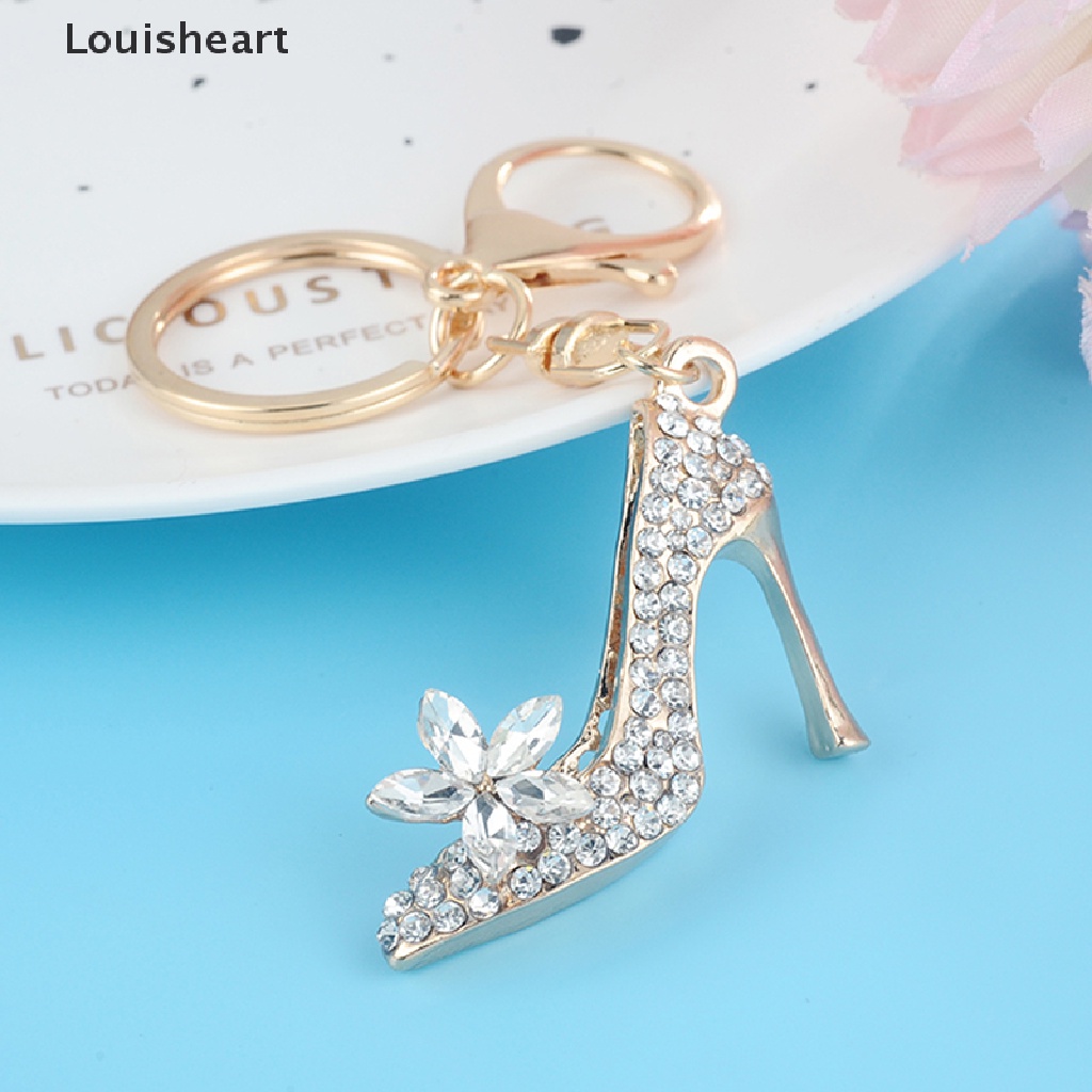 Móc Khóa Hợp Kim Hình Giày Cao Gót Louisheart Dễ Thương