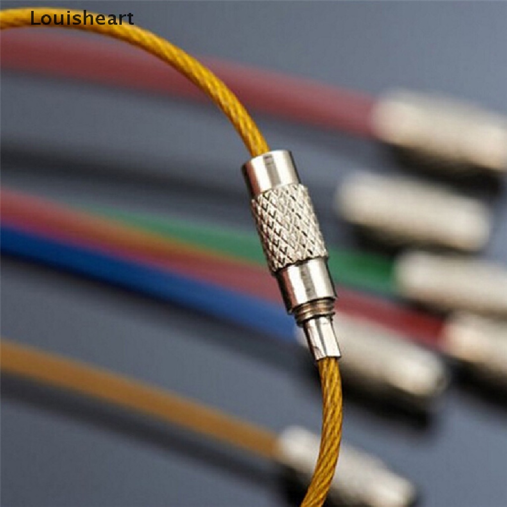 Bộ 5 Dây Móc Khóa Bằng Thép Không Gỉ Louisheart TFG