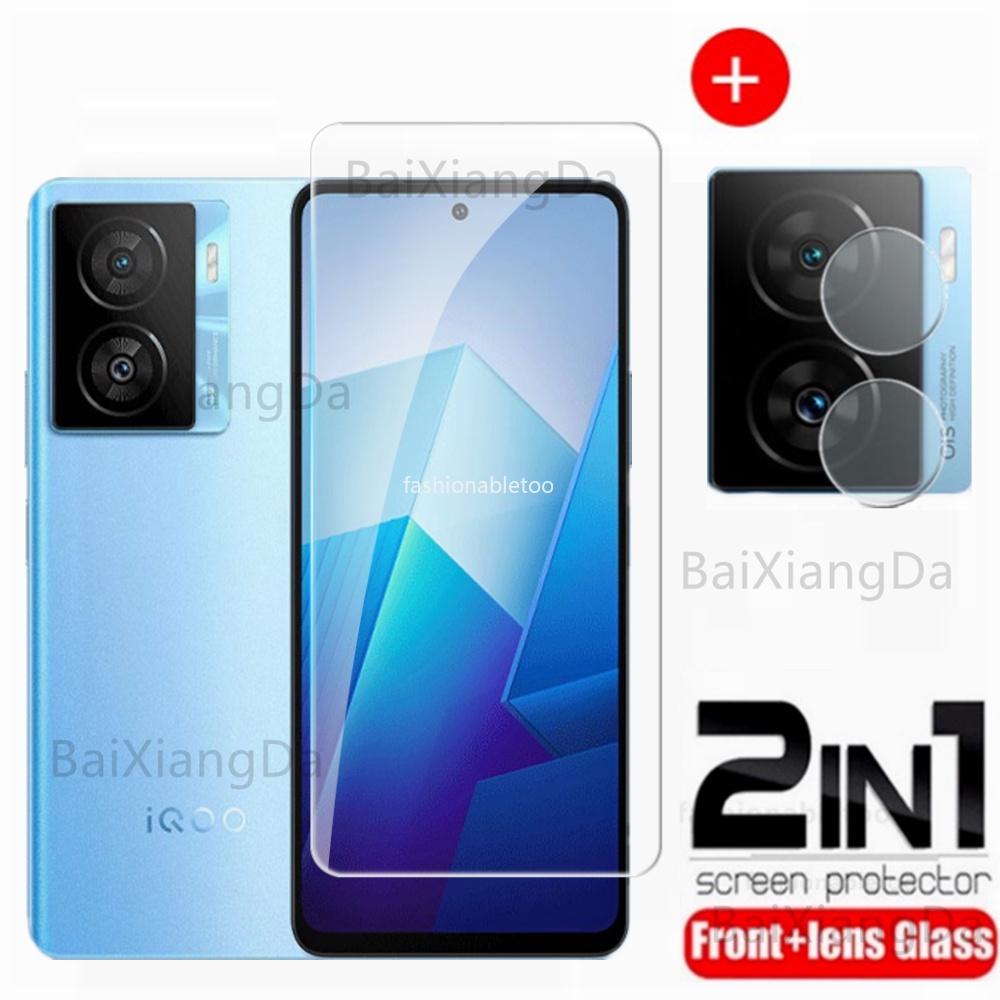 Kính Cường Lực Bảo Vệ Camera 2 Trong 1 Cho Vivo IQOO Z7 X Z7x Z7i Z 7 iqooZ7x 2023