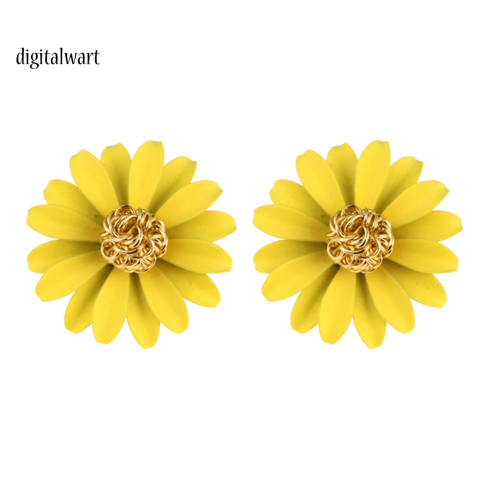 Kỹ Thuật Số| Khuyên Tai Hình Hoa Cúc Ngọt Ngào Cho Nữ