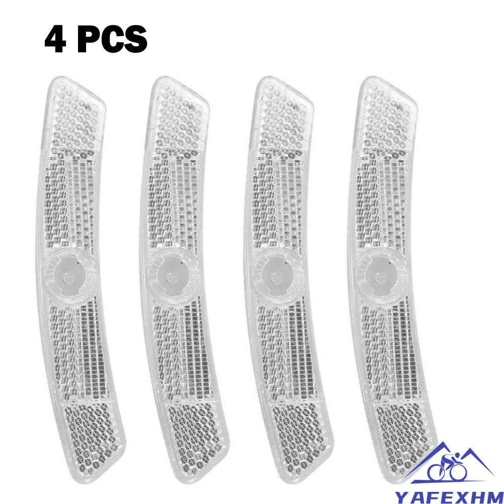 4 Ống Phản Quang Gắn Căm Xe Đạp Leo Núi, Kích Thước 125 * 20mm