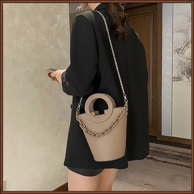 Túi Đeo Chéo Màu Sắc Thời Trang Sức Chứa Lớn Cho Nữ