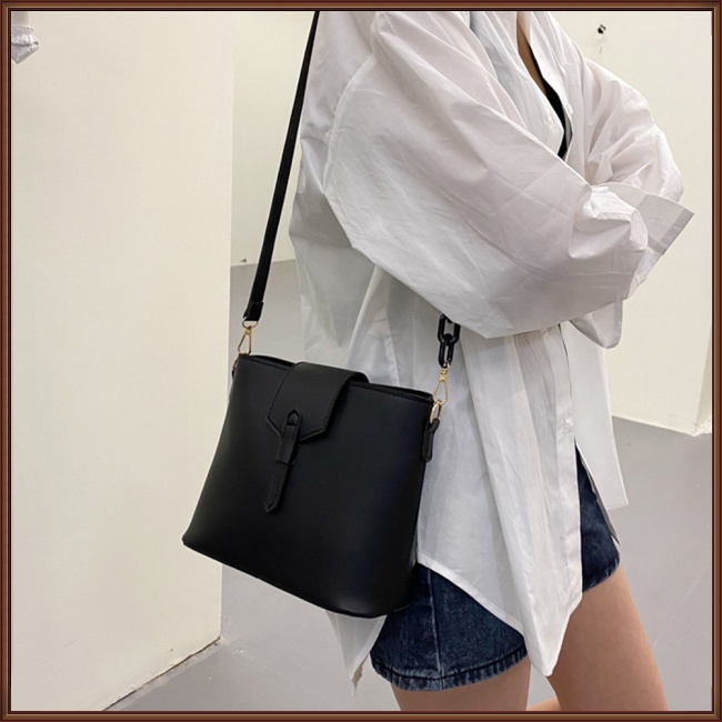 Túi Xách Da Pu Đeo Chéo Cỡ Lớn Phong Cách Retro Thời Trang Cao Cấp Cho Nữ