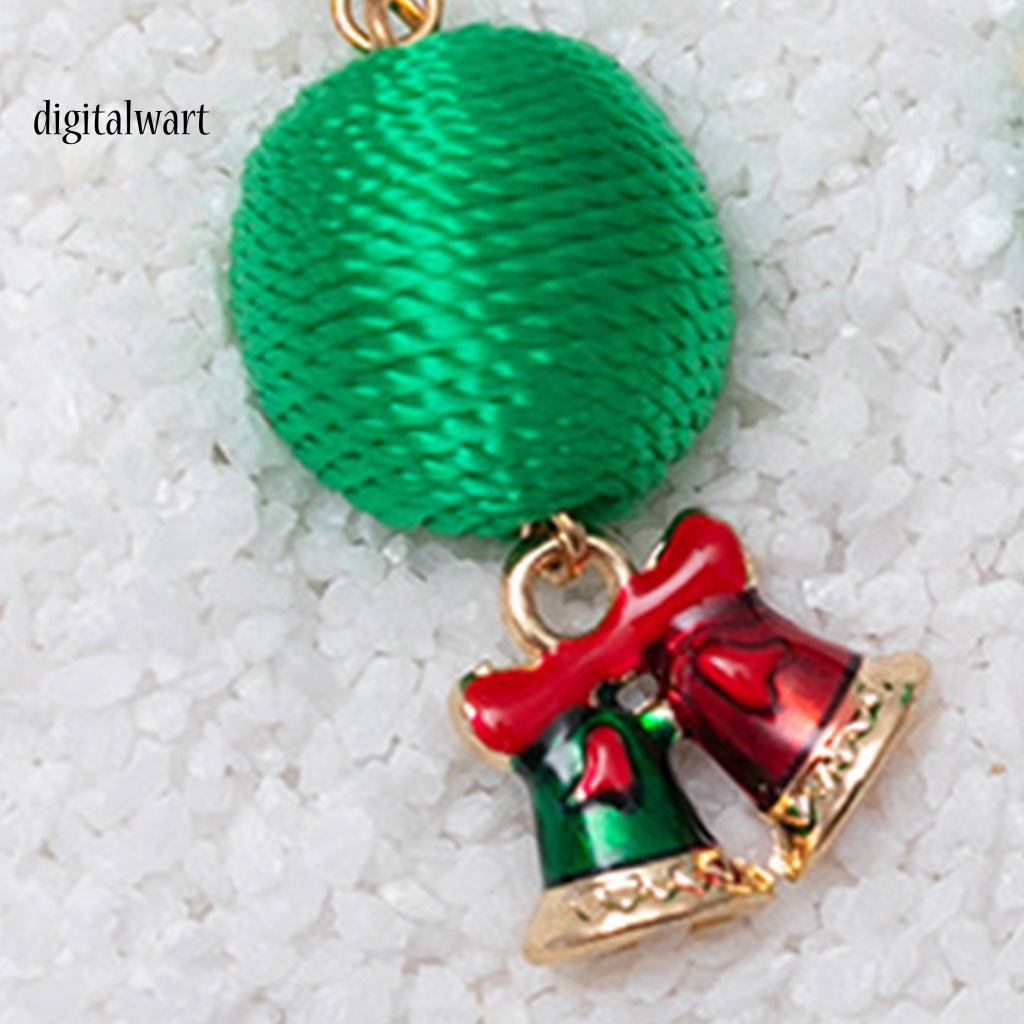 Kỹ Thuật Số| 1 Cặp Bông Tai Giáng Sinh Màu Sắc Tinh Tế Dễ Mặc Nhẹ Nhàng