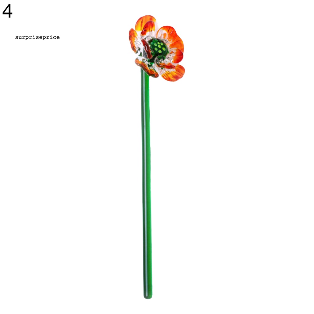 Bình Hoa Thủy Tinh Nhiều Màu Sắc Dùng Trang Trí Cho Ngày Valentine