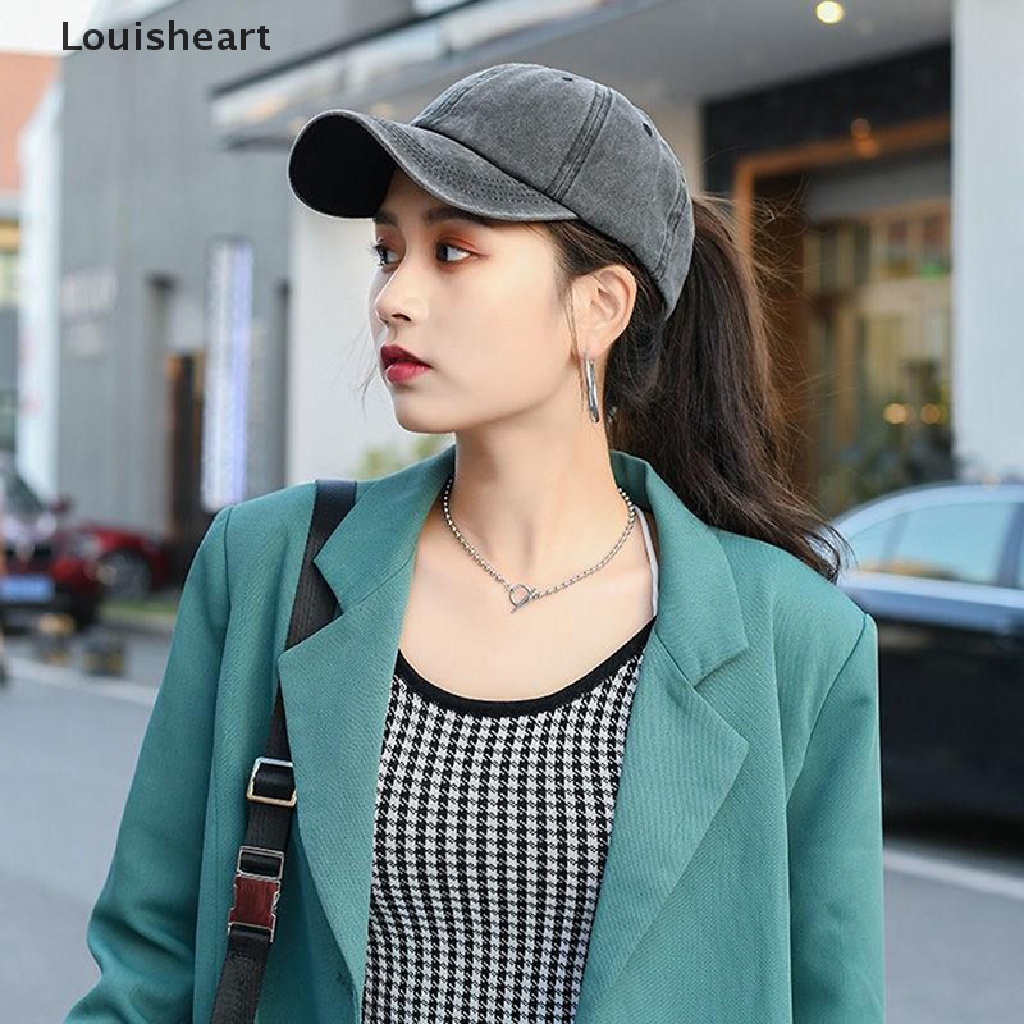 Mũ Lưỡi Trai Louisheart Vintage Thời Trang Mùa Hè Cho Nữ