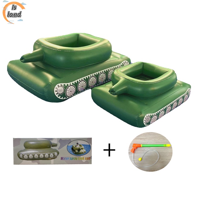 Phao Bơi Bơm Hơi Bằng Pvc Có Vòi Phun Nước Dành Cho Trẻ Em