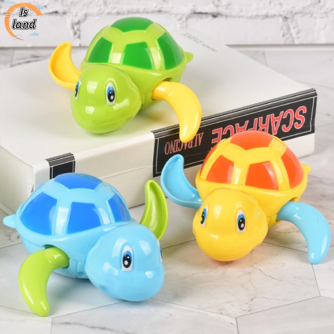 Đồ Chơi Lên Dây Cót Hình Rùa Hoạt Hình Nhiều Màu Dễ Thương Cho Bé
