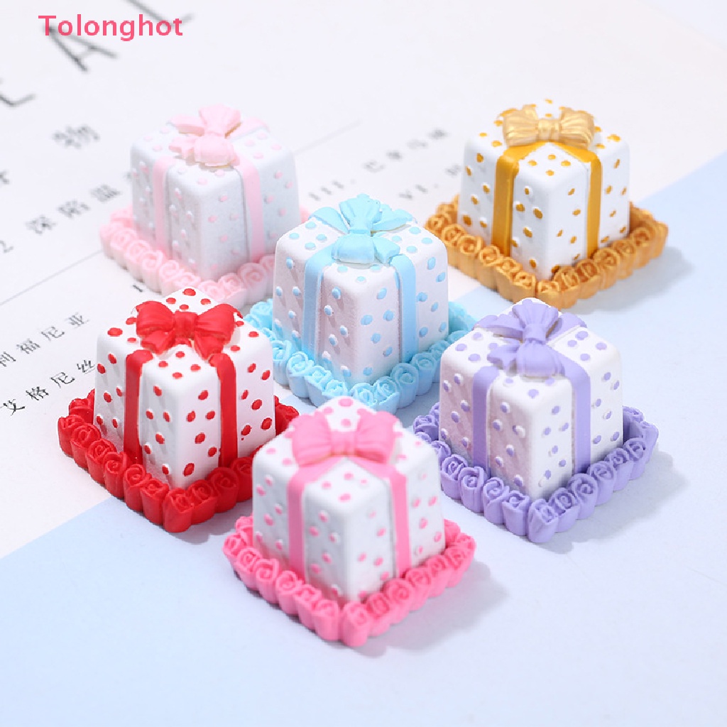 Mô Hình Bánh Kem mini Tỉ Lệ 1: 12 Trang Trí Nhà Búp Bê