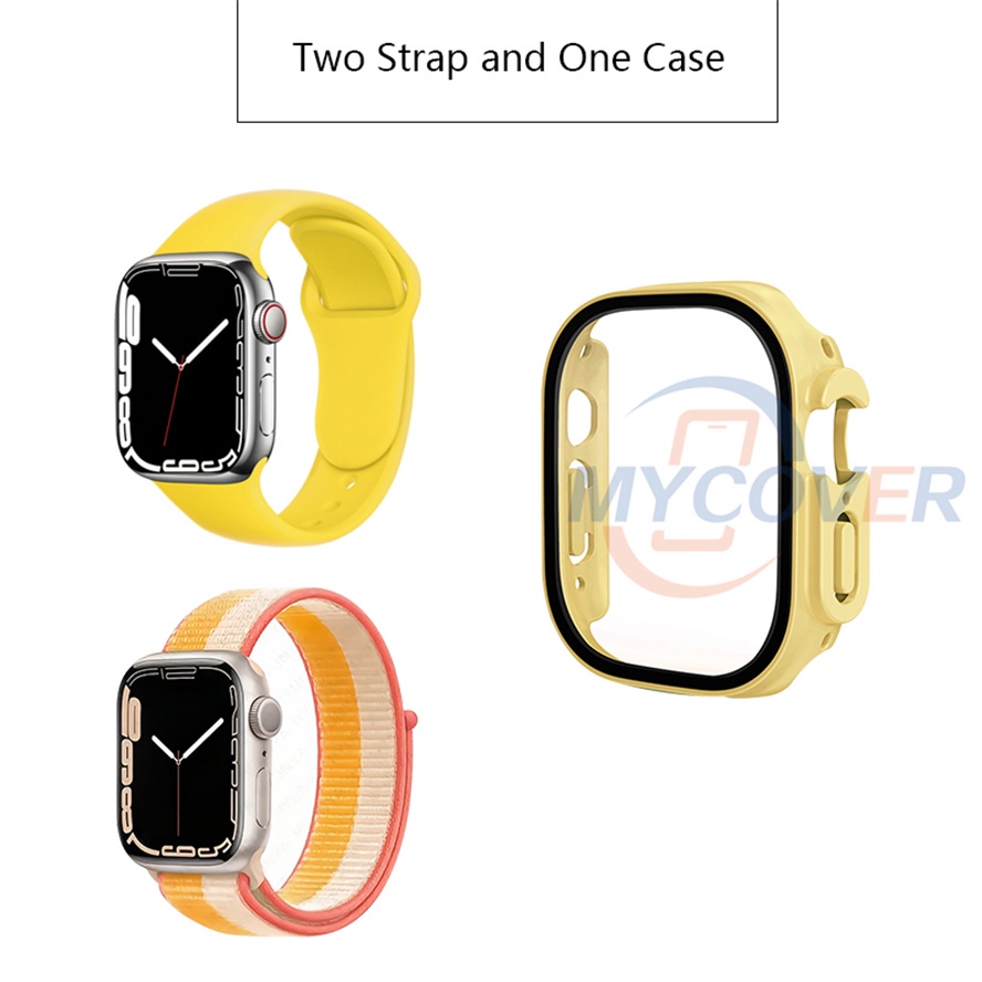 Dây Đeo Thay Thế 3 Trong 1 Cho Đồng Hồ Thông Minh iWatch Series Ultra 8 7 6 SE 5 4 3 2 1 Kích Thước 49mm 45mm 41mm 44mm 40mm 42mm 38mm