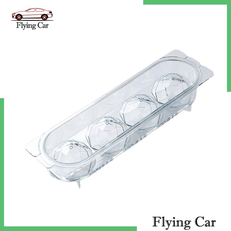 [Lzdjfmy2] Khay Làm Đá Hình Cầu Bằng Chất Liệu Cấp Thực Phẩm Tái Sử Dụng Được Cho Bia