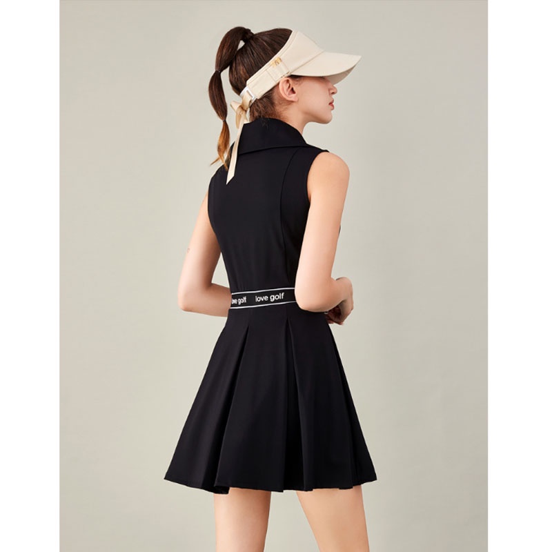 Đầm Polo Sát Nách Mềm Mại Thoáng Khí Nhanh Khô Thời Trang Mùa Hè Cho Nữ