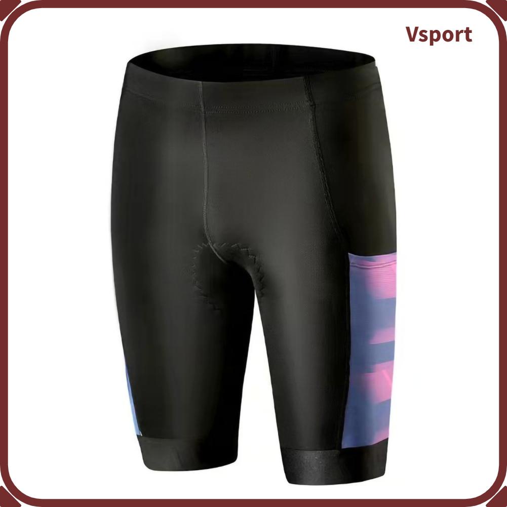 Vsport Quần Short Đạp Xe Nhẹ Thoáng Khí Nam Dành Cho Đường Bộ Ảo Đào Tạo
