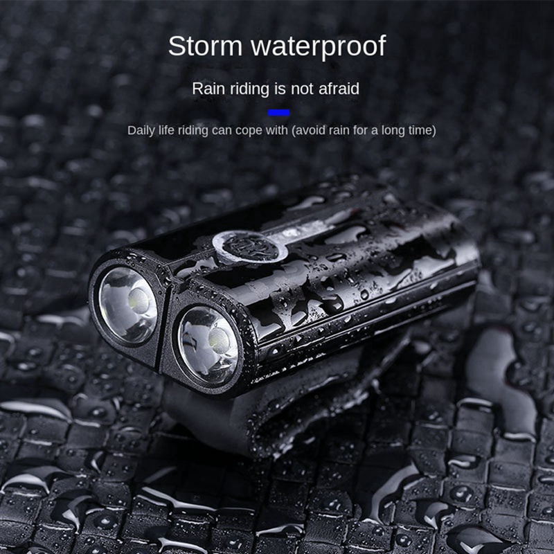 Đèn Pha T6 Polymer Chống Nước Siêu Bền Dùng Cho Xe Đạp Leo Núi