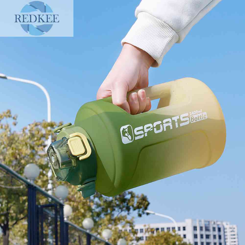 Bình Nước Thể Thao Dung Tích Lớn 2400ML