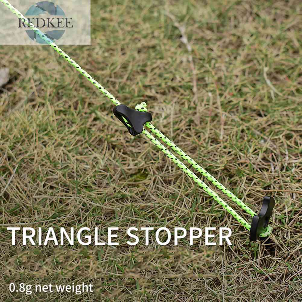 Móc Khóa Dây Lều Chống Trượt Hình Tam Giác