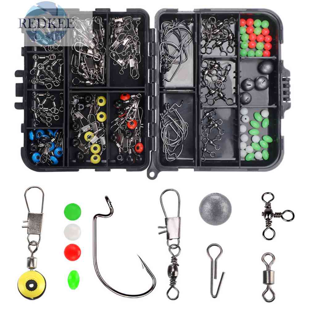 Bộ 164 Hạt Bắp Câu Cá Đa Năng