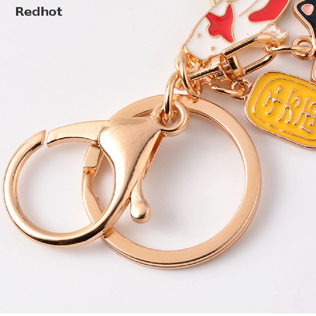 &lt; Redhot &gt; Móc Chìa Khóa Hình Cá Koi Mèo May Mắn Nhật Bản Đáng Yêu Làm Quà Tặng Giảm Giá