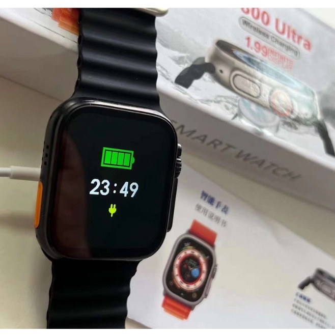 Đồng hồ thông minh iwo 16 t800 ultra watch 8 series 8 nfc bluetooth call tracker