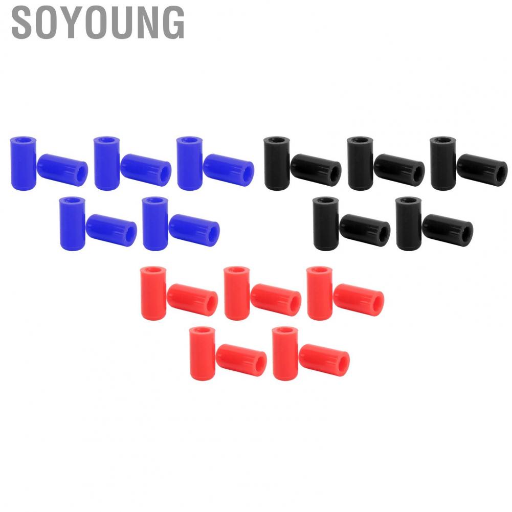 Soyoung Car Intake Vacuum Hose End  Line Cover Universal Design 10Pcs for BOV Pipes
