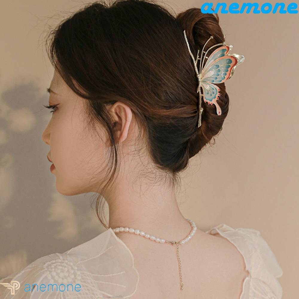Kẹp Tóc Hình Bướm Bằng Kim Loại Thời Trang Chất Lượng Cao Cho Nữ