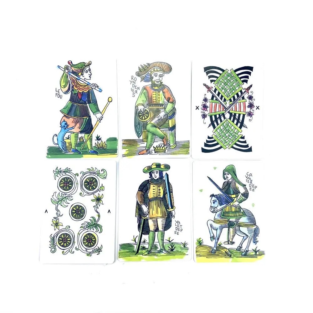 Marshmallow Marseille Tarot cards Deck Leisure Party Table Fortune-telling Prophecy Oracle Cards