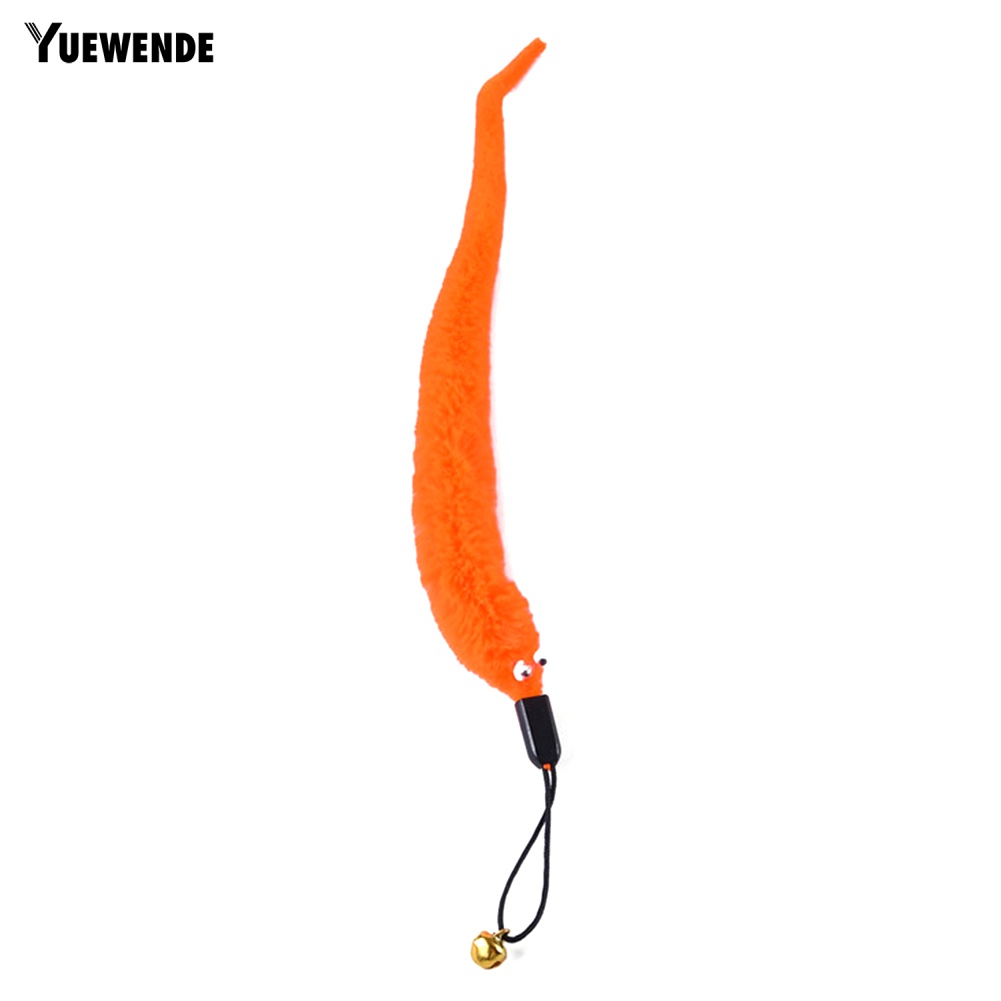 Gậy Trêu Mèo Hình Sâu Có Chuông Thay Thế Tiện Dụng