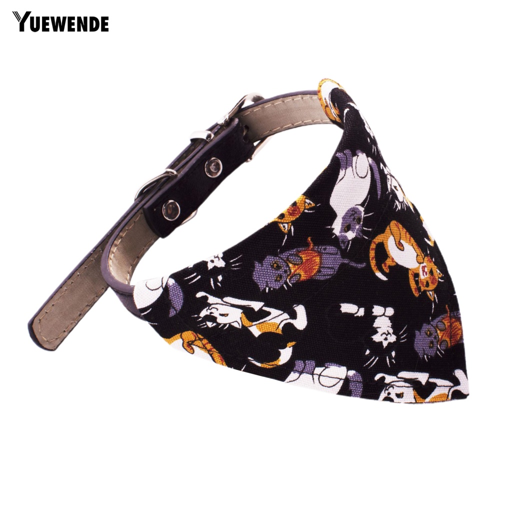 Yếm Tam Giác Siêu Nhẹ In Họa Tiết Tinh Tế Tiện Dụng Cho Thú Cưng