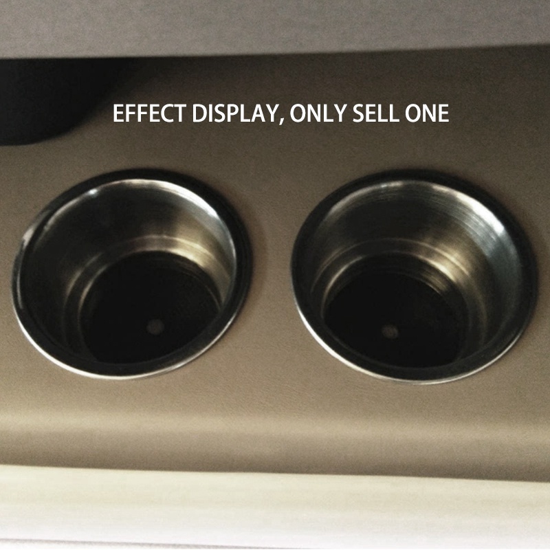 Giá đỡ cốc uống nước bằng thép không gỉ được chải bằng cống Thuyền biển Rv Người cắm trại