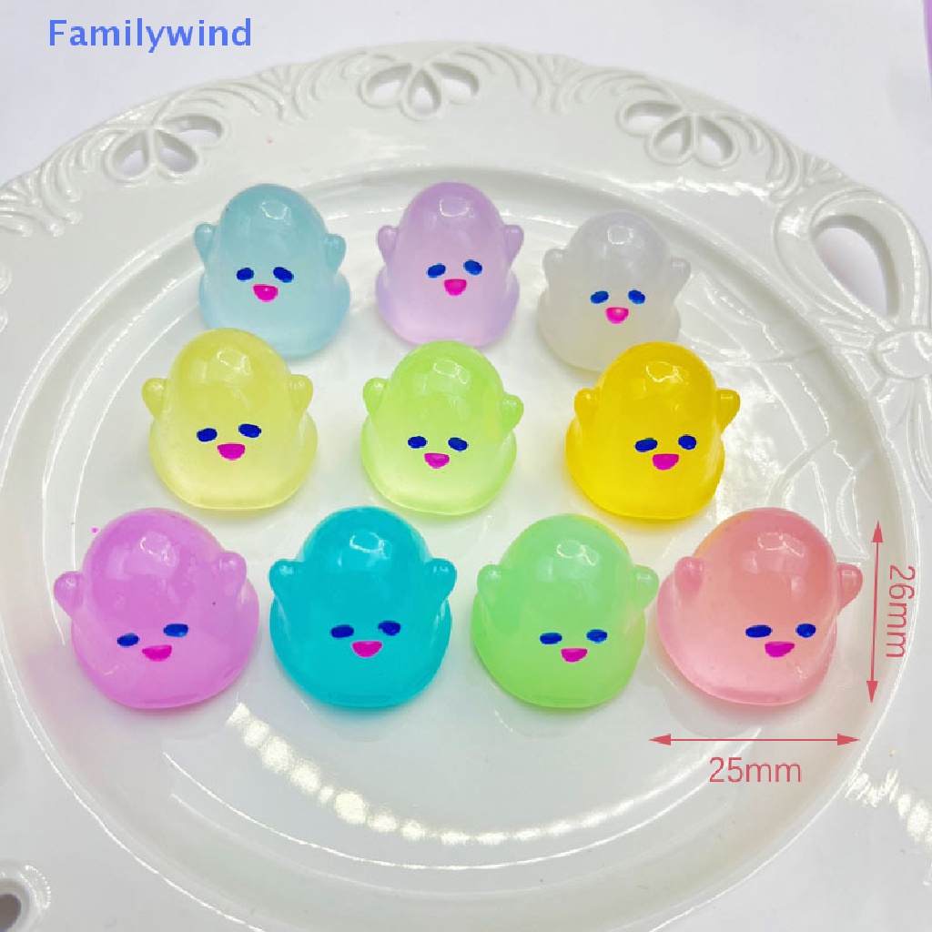 Familywind > Bộ 3 Miếng Dán Trang Trí Ốp Điện Thoại Mini Hình Phong Cảnh Ma Phát Quang DIY