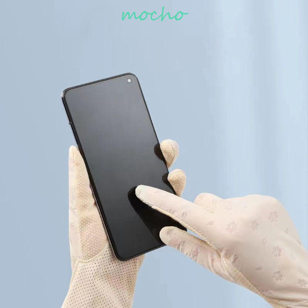 Găng Tay Ren Mỏng Thoáng Khí Đính Nơ Toàn Diện Thời Trang Mùa Hè Cho Nữ