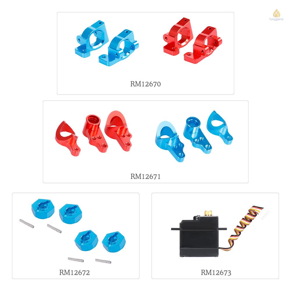 Phụ Kiện Cho WLtoys XKS XKS 144001 Bộ Bánh Răng Kim Loại Chính 2 * Bộ Bánh Răng Cho Xe Hơi Điều Khiển Từ Xa 1 / 14