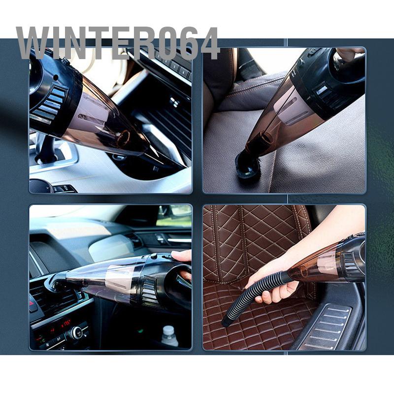 Winter064 Máy Hút Bụi Ô Tô Công Thái Sử Dụng Khô Ướt Di Động Cầm Tay Không Dây Cho Hộ Gia Đình