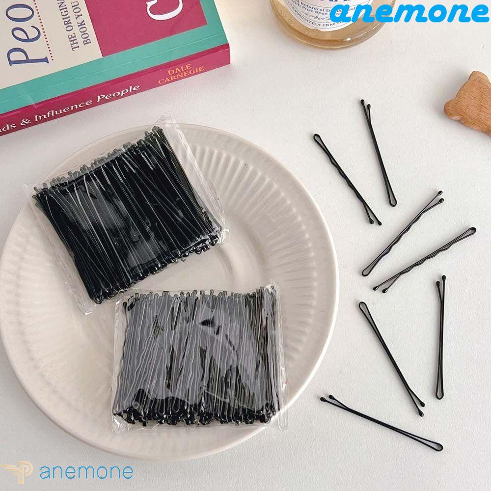 Set 100 Kẹp Tóc Tạo Kiểu Dạng Gợn Sóng Vô Hình Dành Cho Salon Tóc