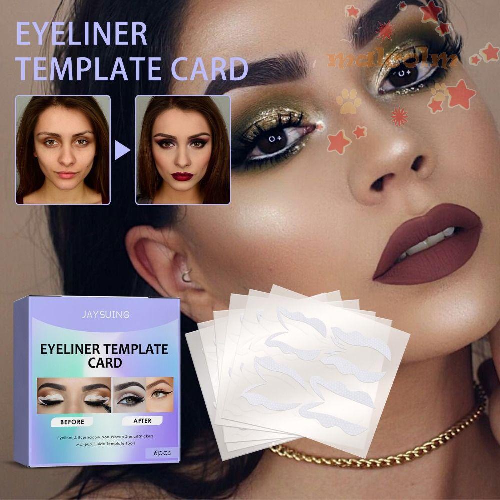 Khuôn Kẻ Mắt MALCOLM Thời Trang Dành Cho Người Mới Bắt Đầu