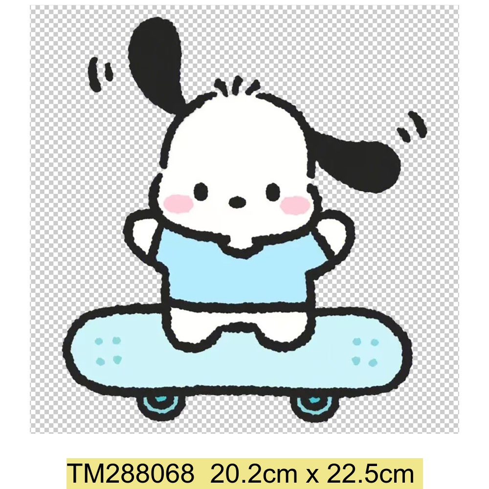 Kuromi Melody Kitty Mèo Sắt Trên Miếng Dán Vinyl Truyền Nhiệt Dán Cinnamoroll Có Thể Giặt Sắt Trên Miếng Dán Áo Áo Quần Áo Quần Jean Trang Trí Thời Trang