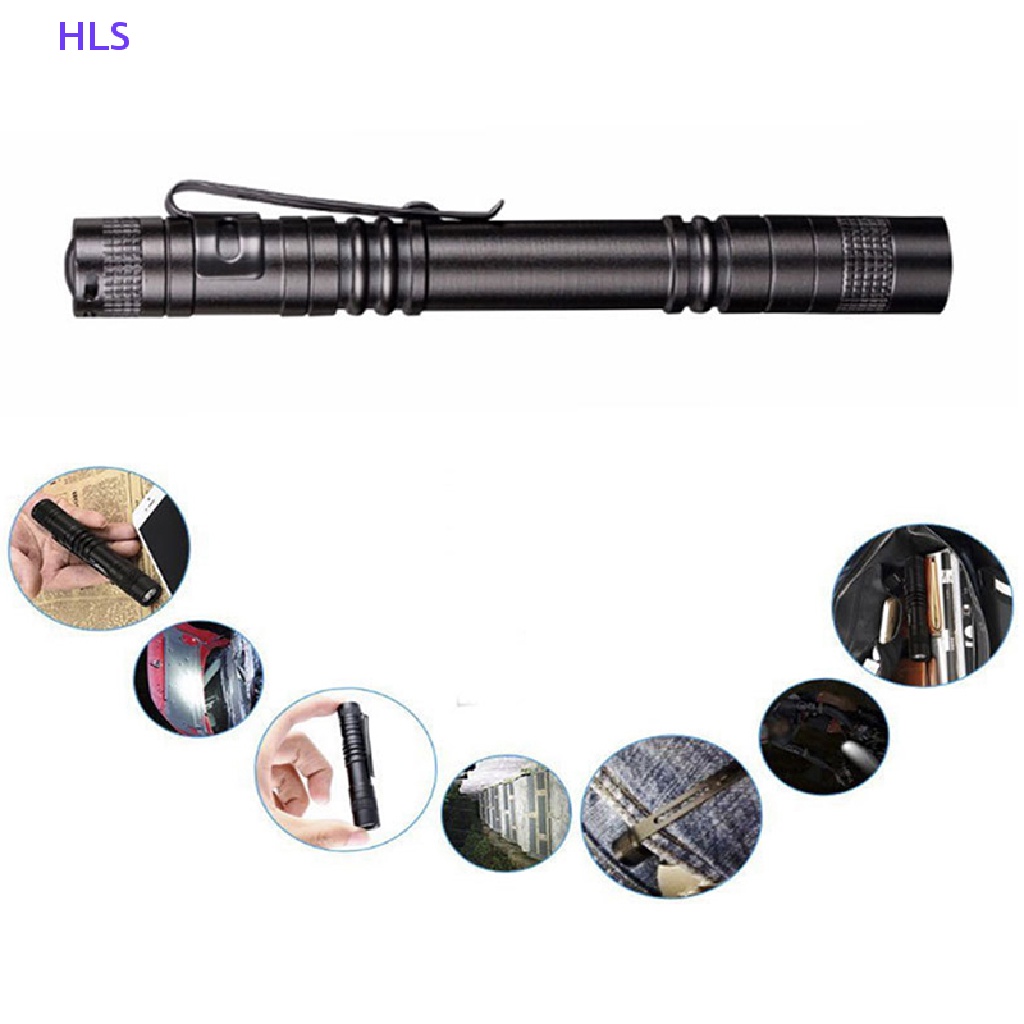 Đèn Pin LED Mini Bỏ Túi Mạnh Mẽ AAA Cho Cắm Trại