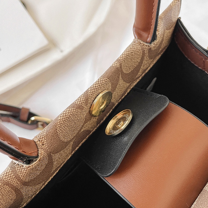 COACH7375 Men's and Women's Sling Bag Classic style Retro Luxury Girlfriend Gift Shoulder Sling Bag Bag