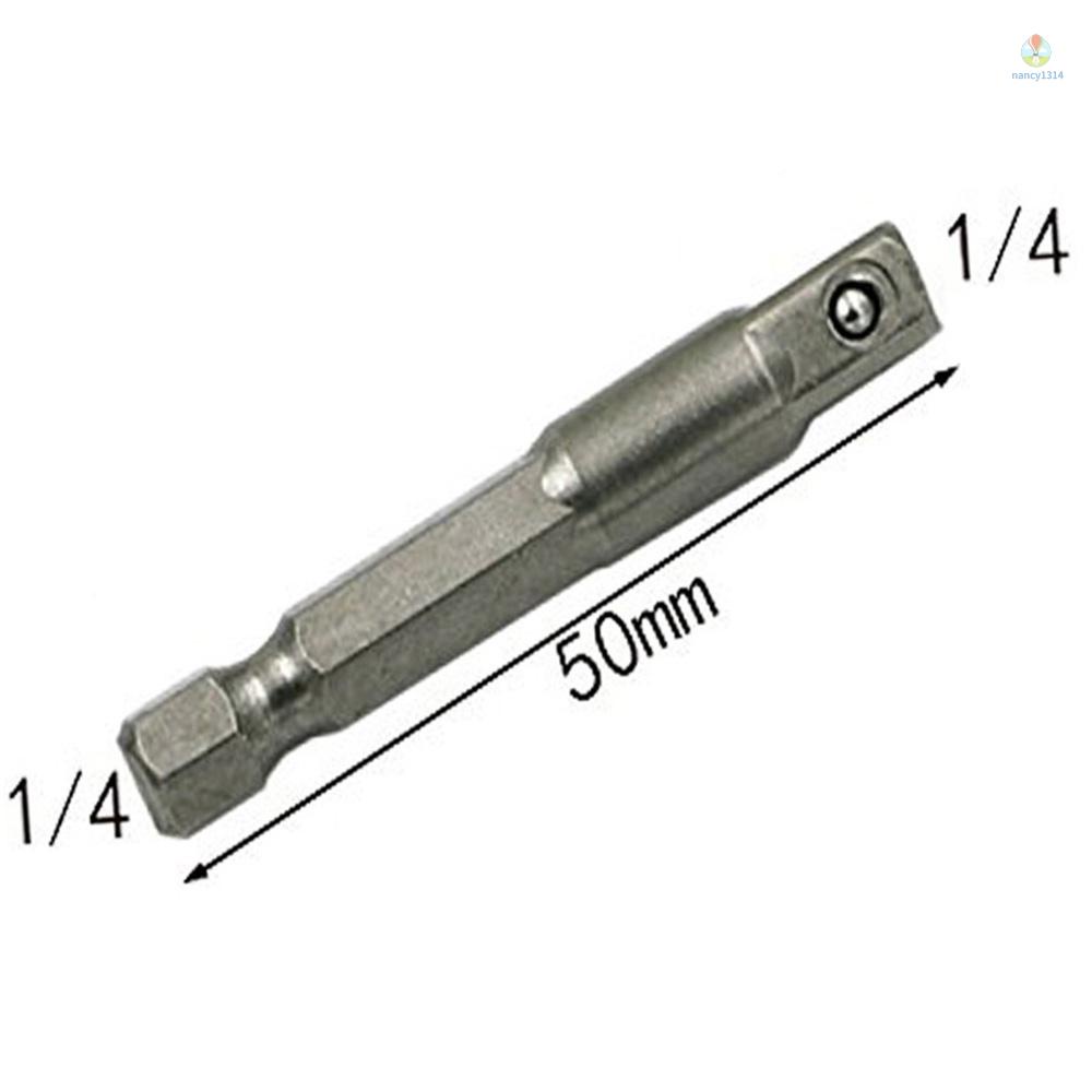 Set 3 Đầu Mũi Khoan Lục Giác 1 / 4 &quot;3 / 8&quot; 1 / 2 &quot;Bằng Thép Crom Vanadium