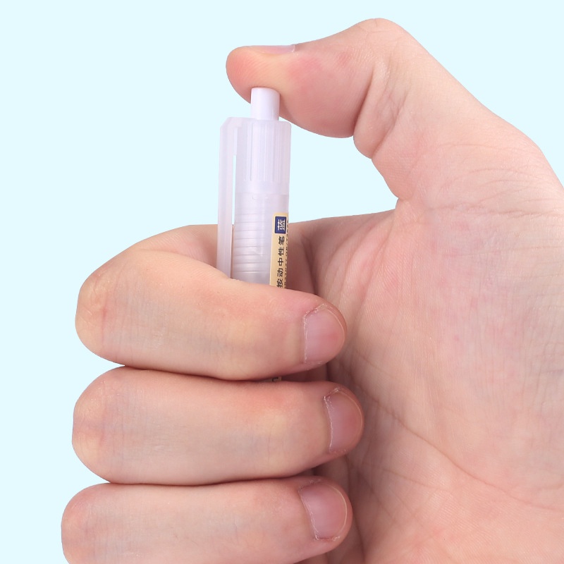 Bút Mực Gel Màu Đen Nhám Đơn Giản