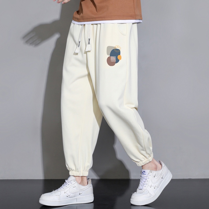 Quần Dài Lưng Cao In Họa Tiết Phong Cách Hàn Quốc Thời Trang Mùa Hè Cho Nam