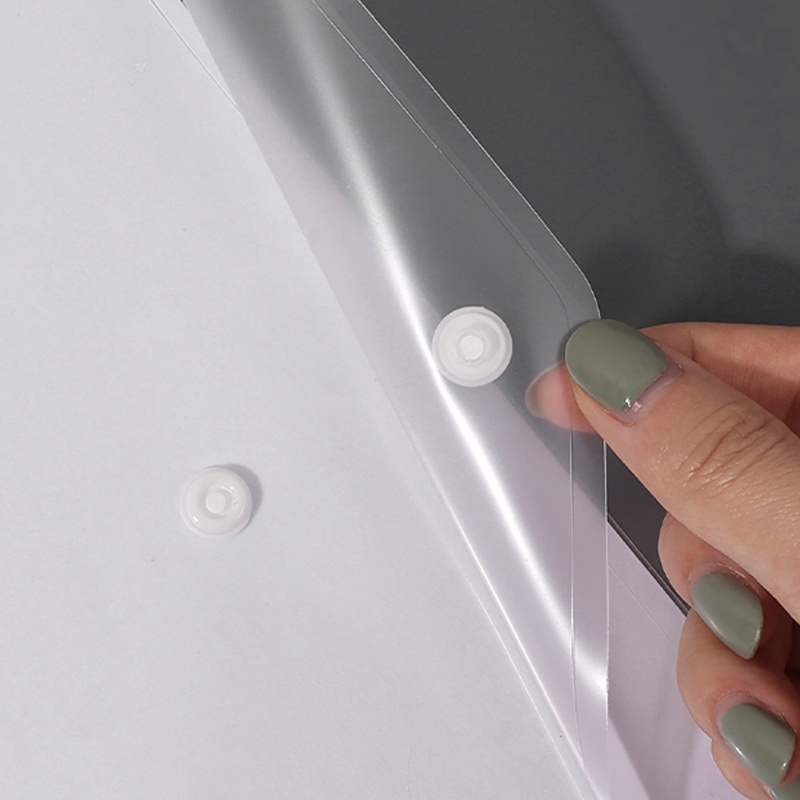 Túi Đựng Tài Liệu Khổ A4 Bằng Nhựa PVC Trong Suốt Dày Dặn Chống Thấm Nước Chất Lượng Cao